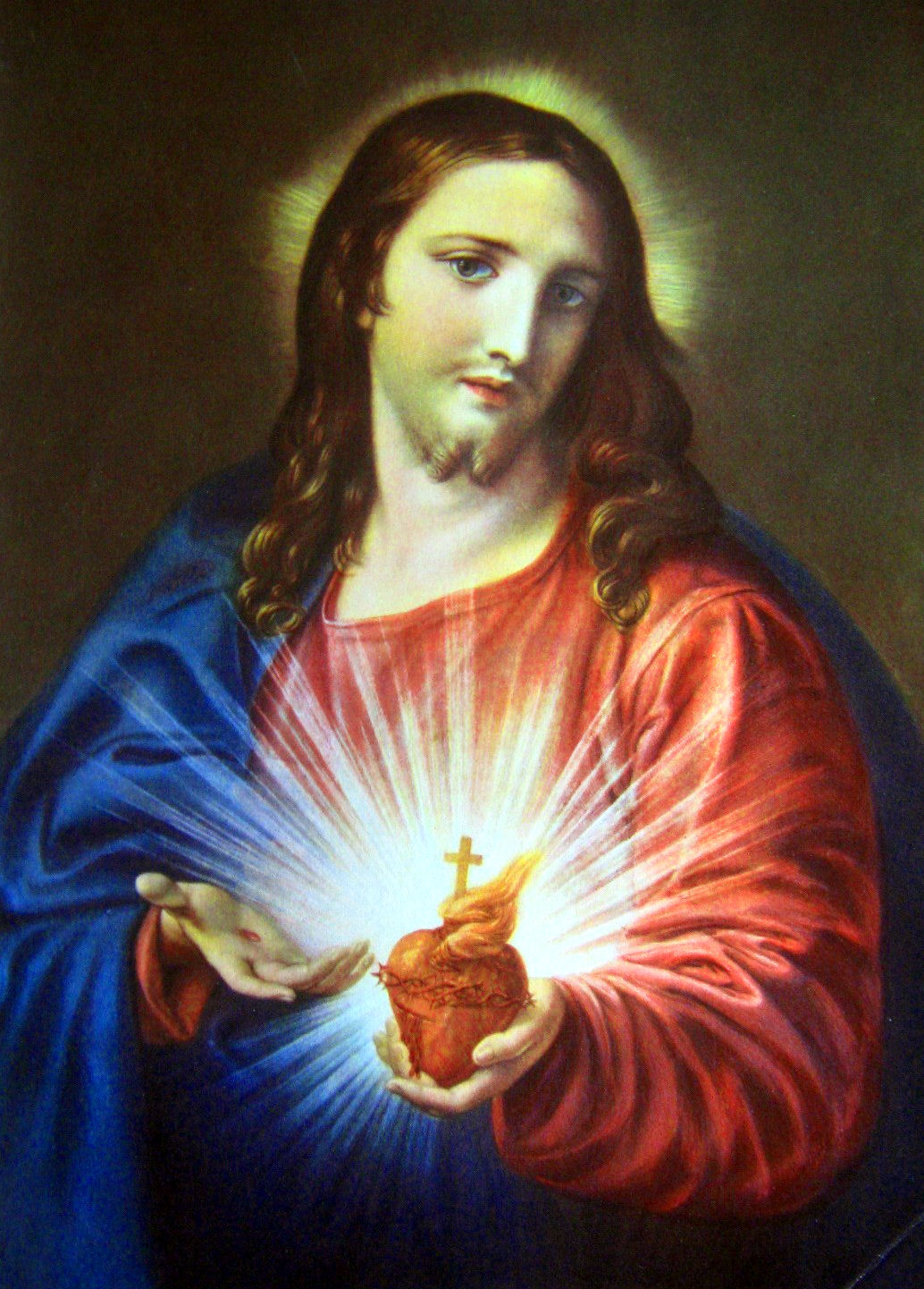 Sacred Heart of Jesus, Pompeo Batoni, Chiesa du Gesù, Roma (DP)